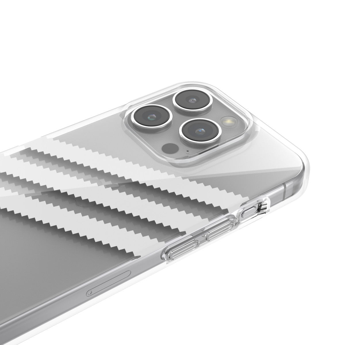 iPhone15Proケース 3 STRIPES CLEAR w/5 films クリア