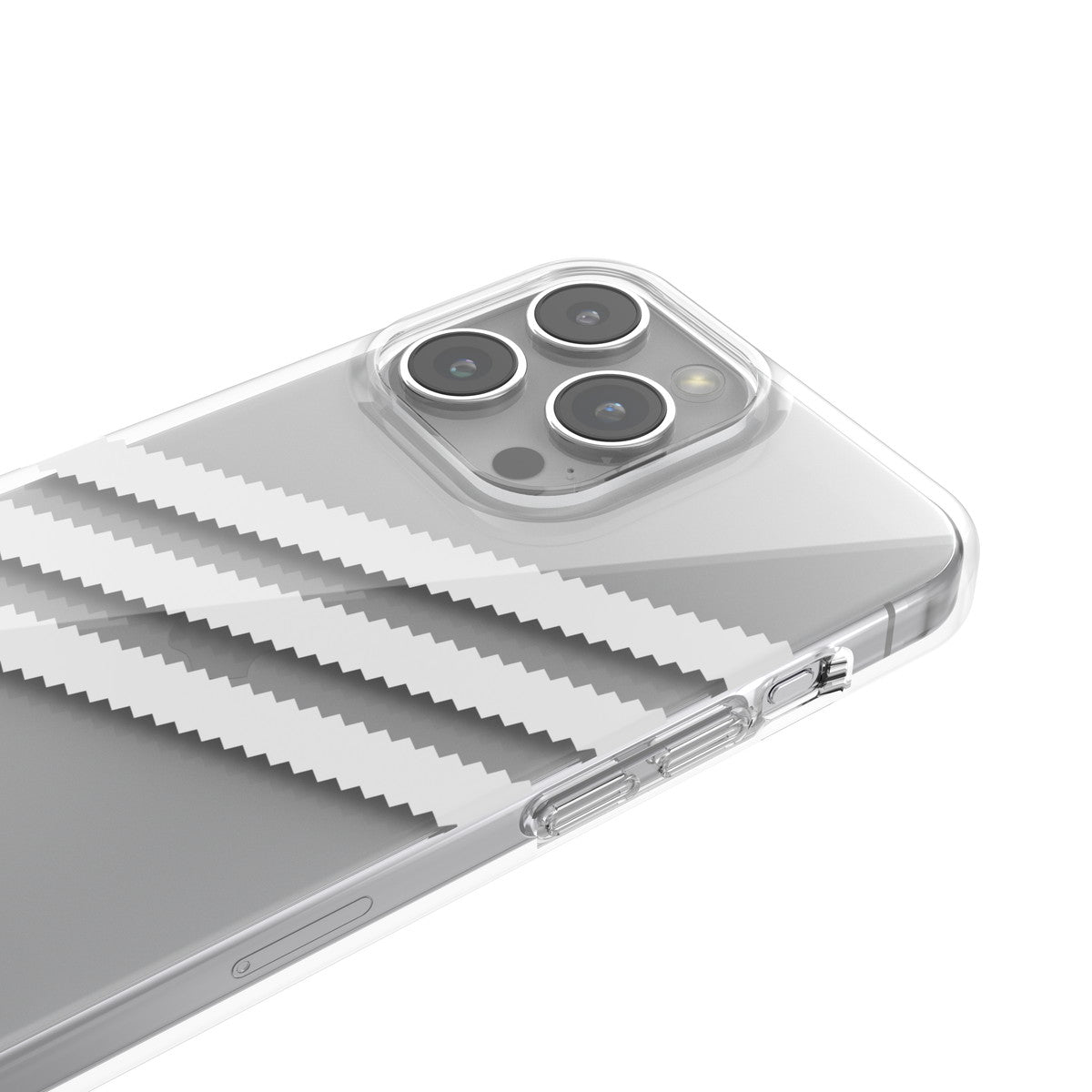 iPhone15ProMaxケース 3 STRIPES CLEAR w/5 films クリア