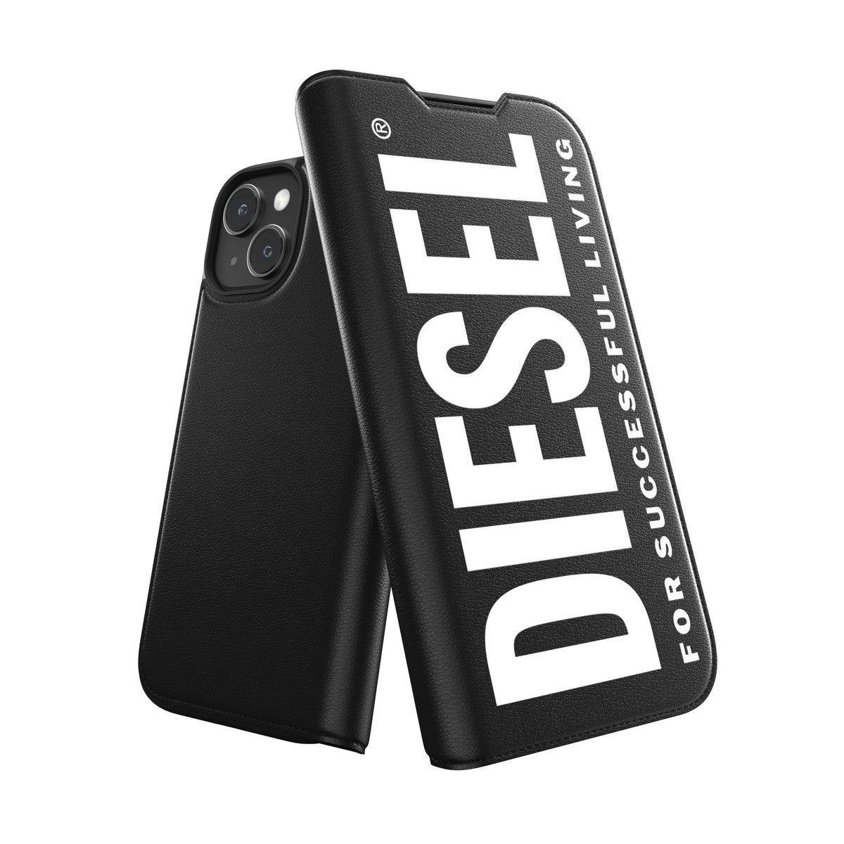 iPhone15ケース Booklet ブラック