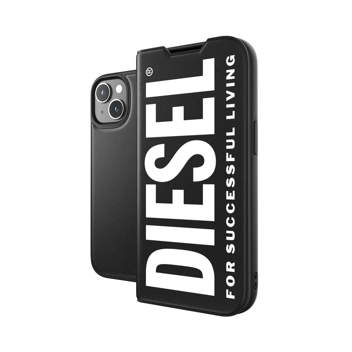 iPhone15ケース Booklet ブラック