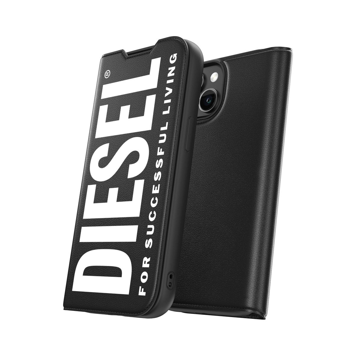iPhone15ケース Booklet ブラック