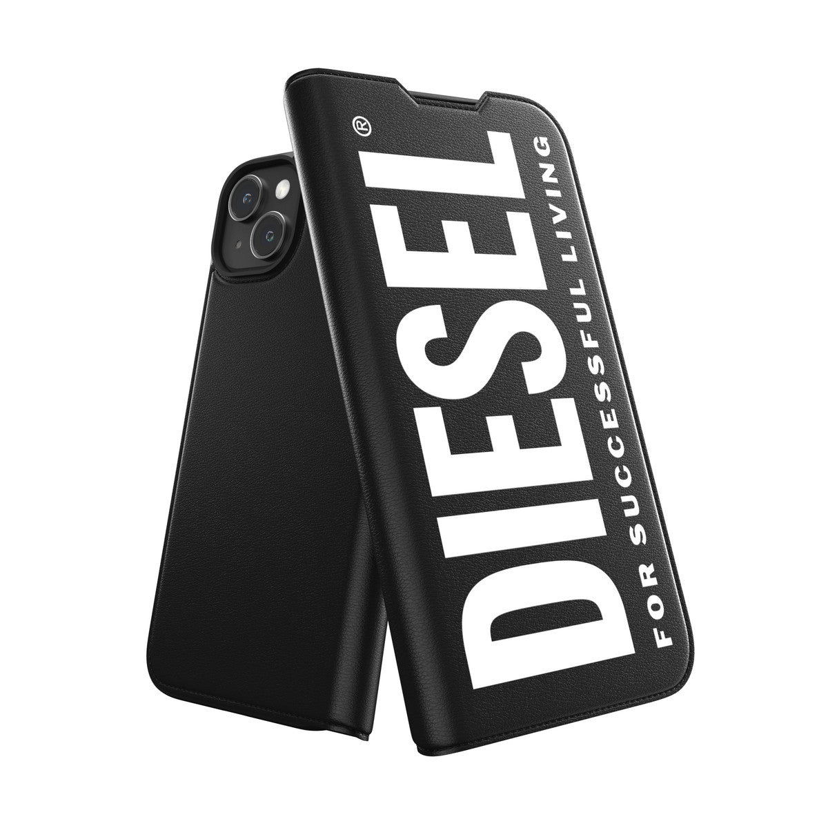 iPhone15Plusケース Booklet ブラック