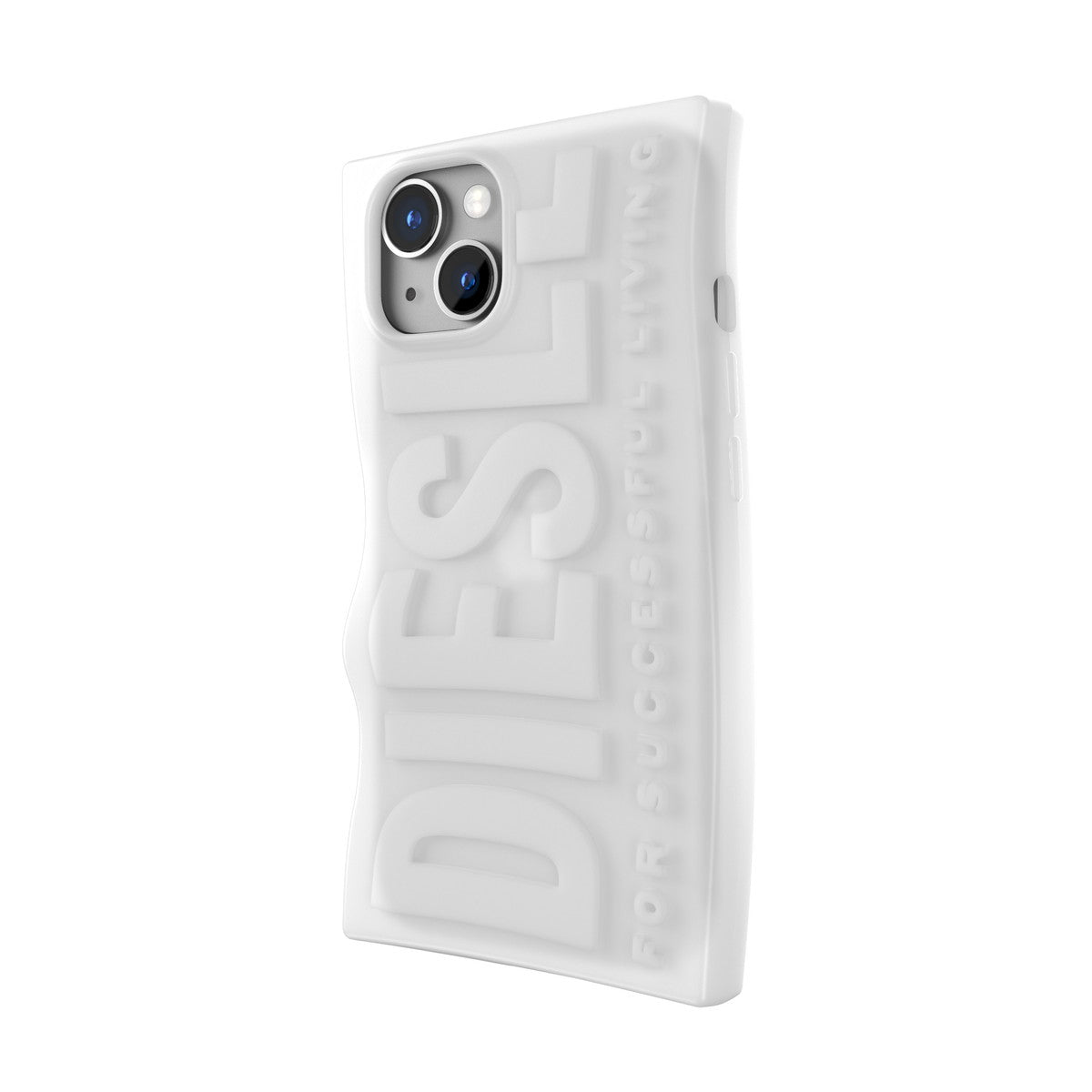 iPhone14/13ケース D By Silicone ミルキーホワイト