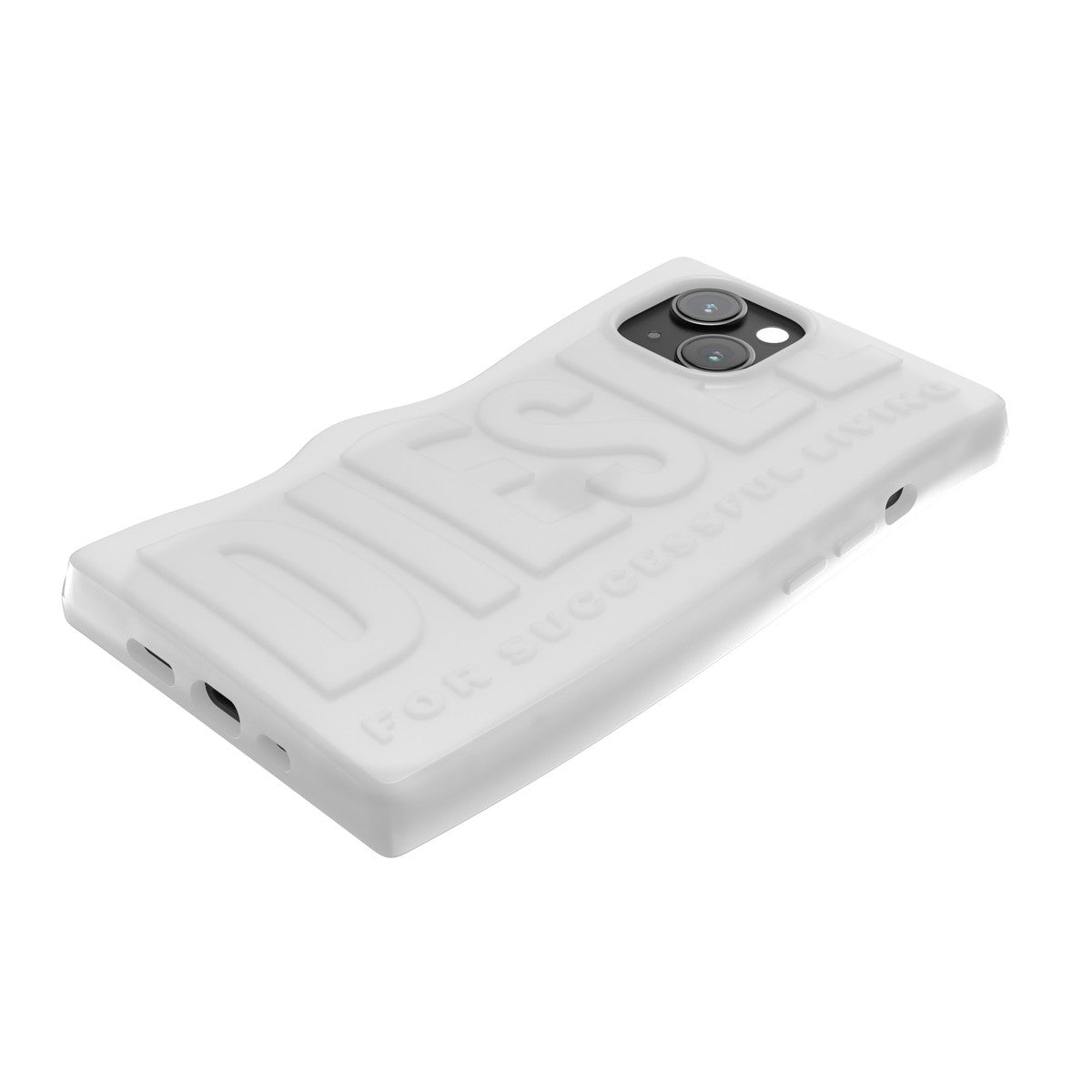 iPhone15ケース D By Silicone ミルキーホワイト