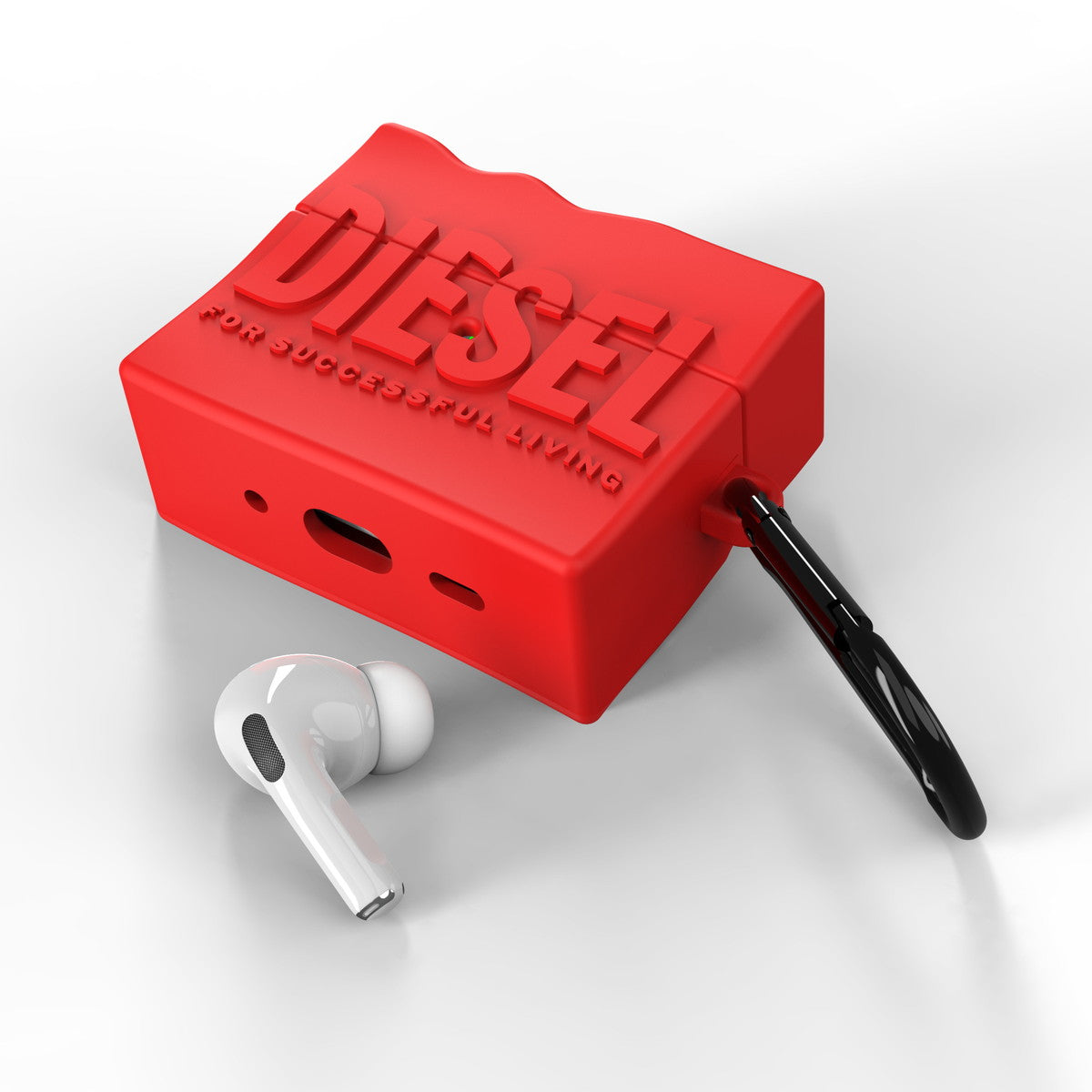 AirPods Proケース D By Silicone レッド