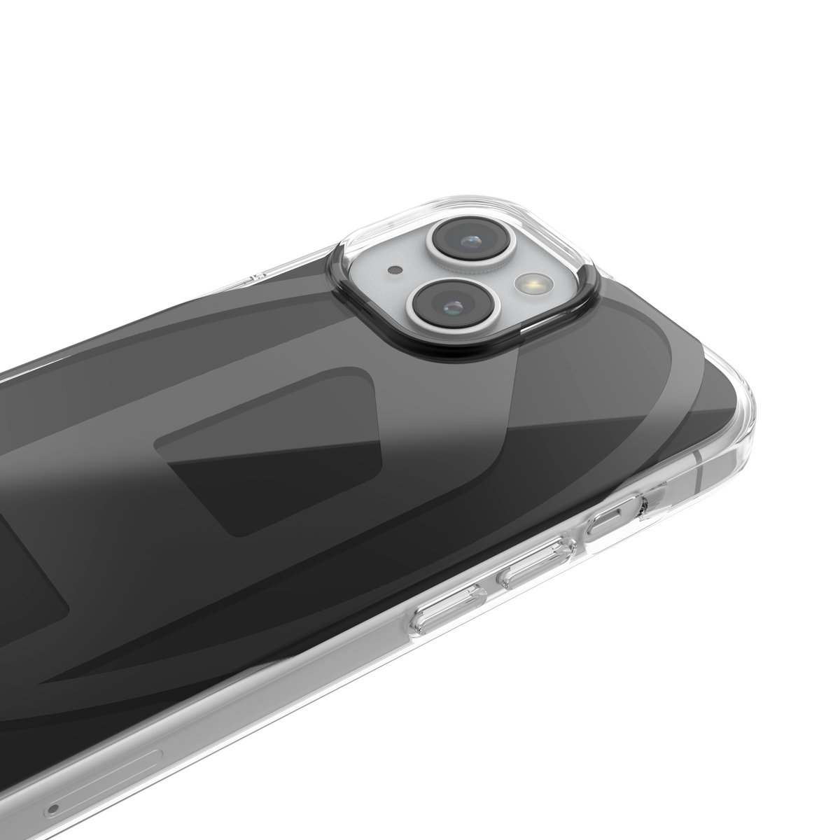 iPhone15ケース Oval D ブラック