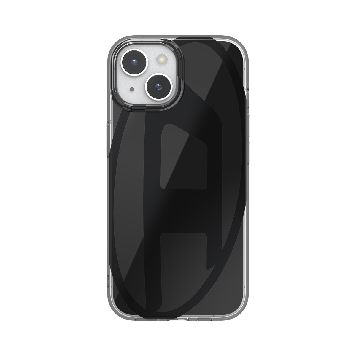 iPhone15ケース Oval D ブラック