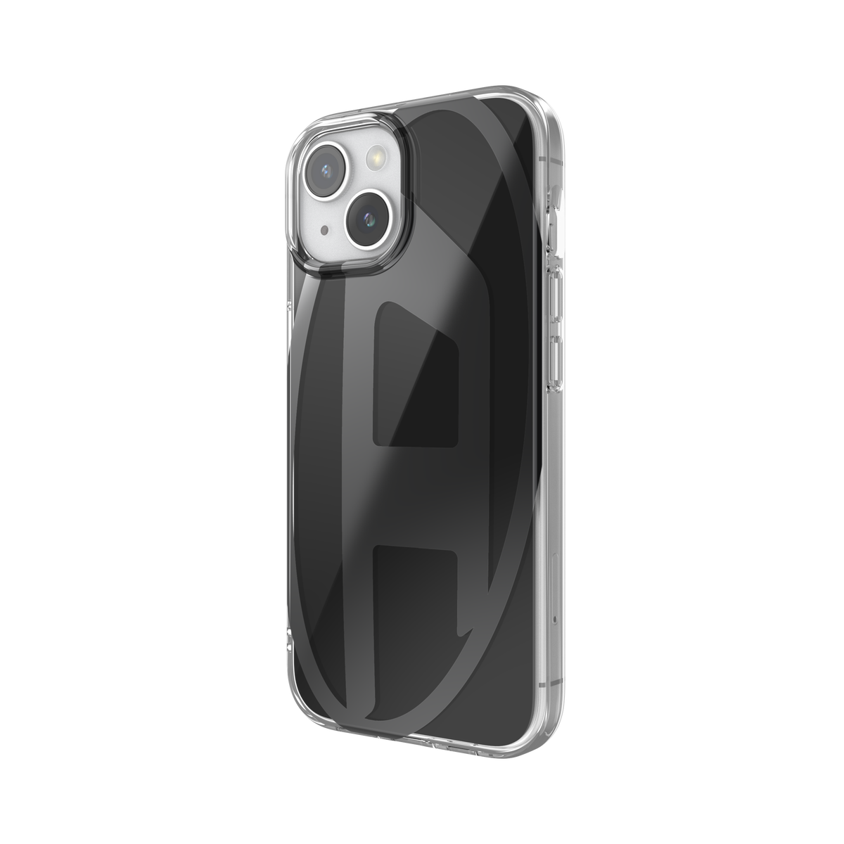 iPhone15ケース Oval D ブラック