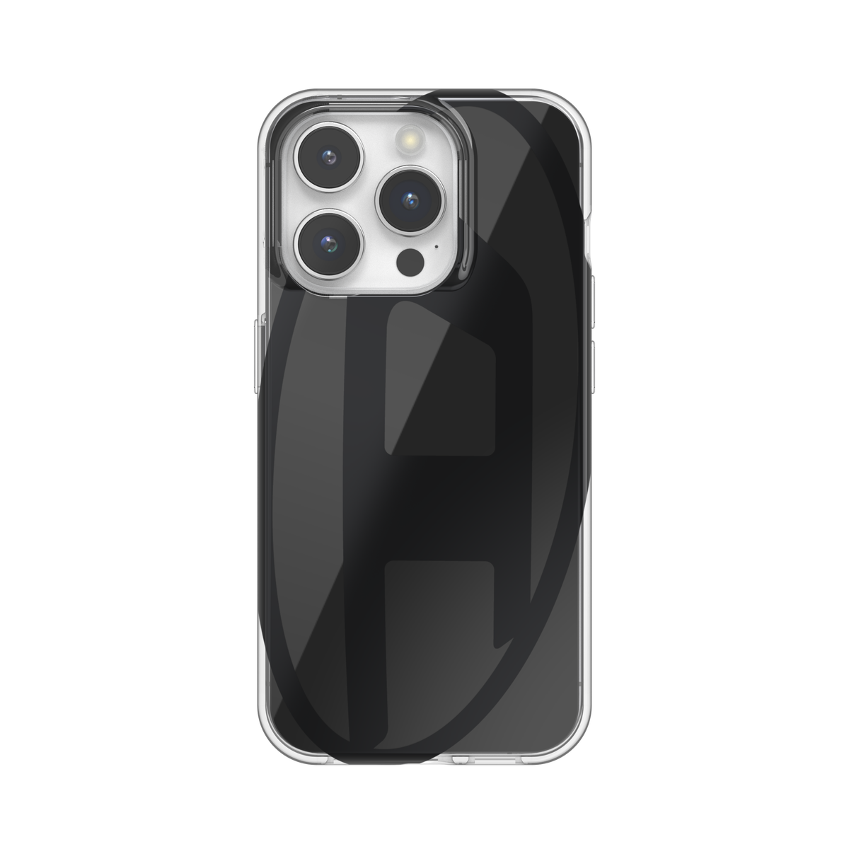 iPhone15Proケース Oval D ブラック