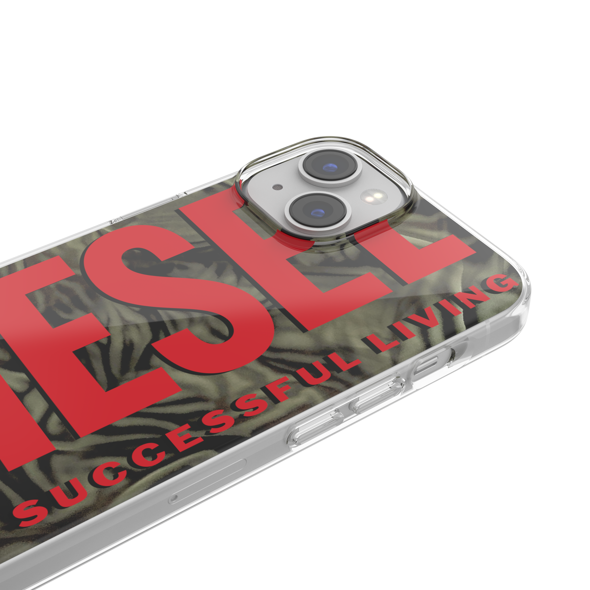 iPhone14/13ケース Biscotto Camo レッド