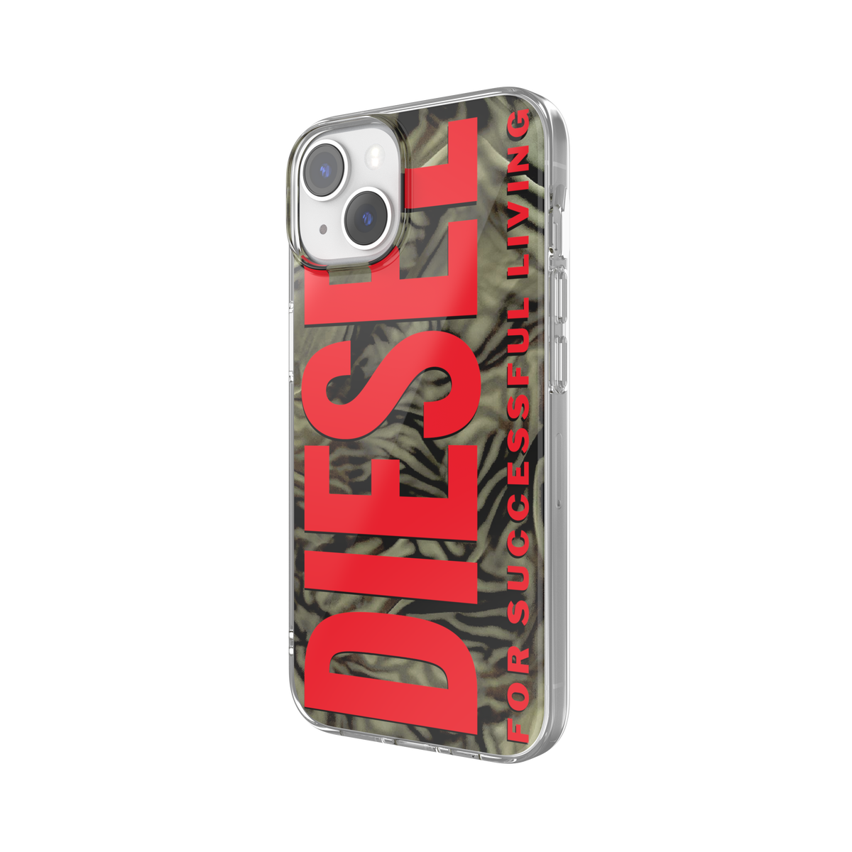 iPhone14/13ケース Biscotto Camo レッド