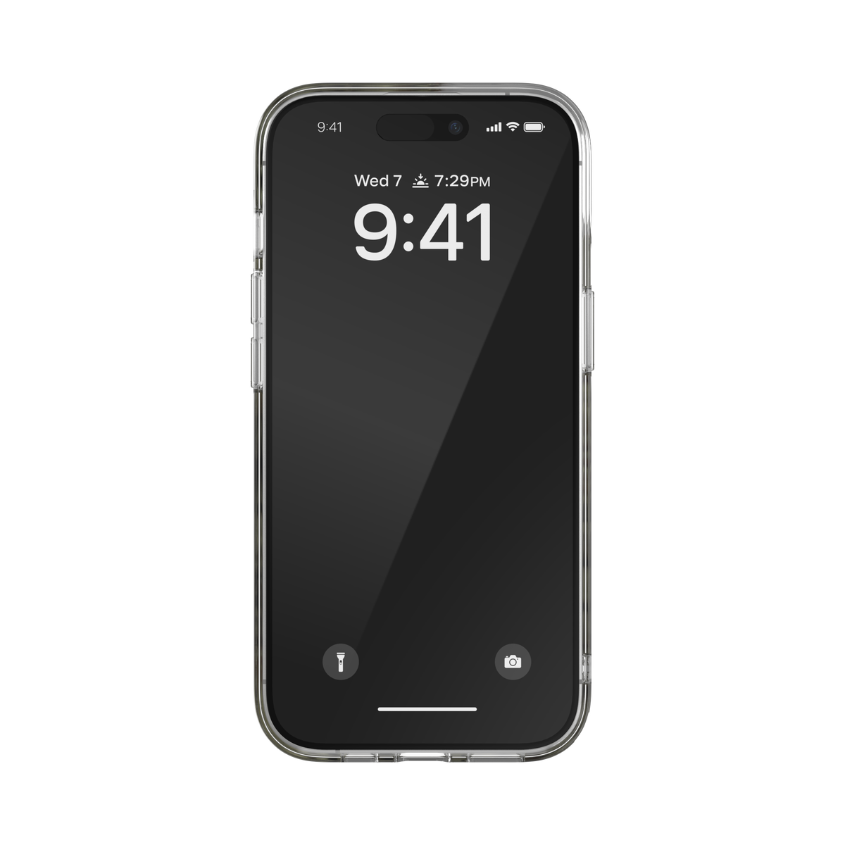 iPhone15ケース Oval D Camo グリーン
