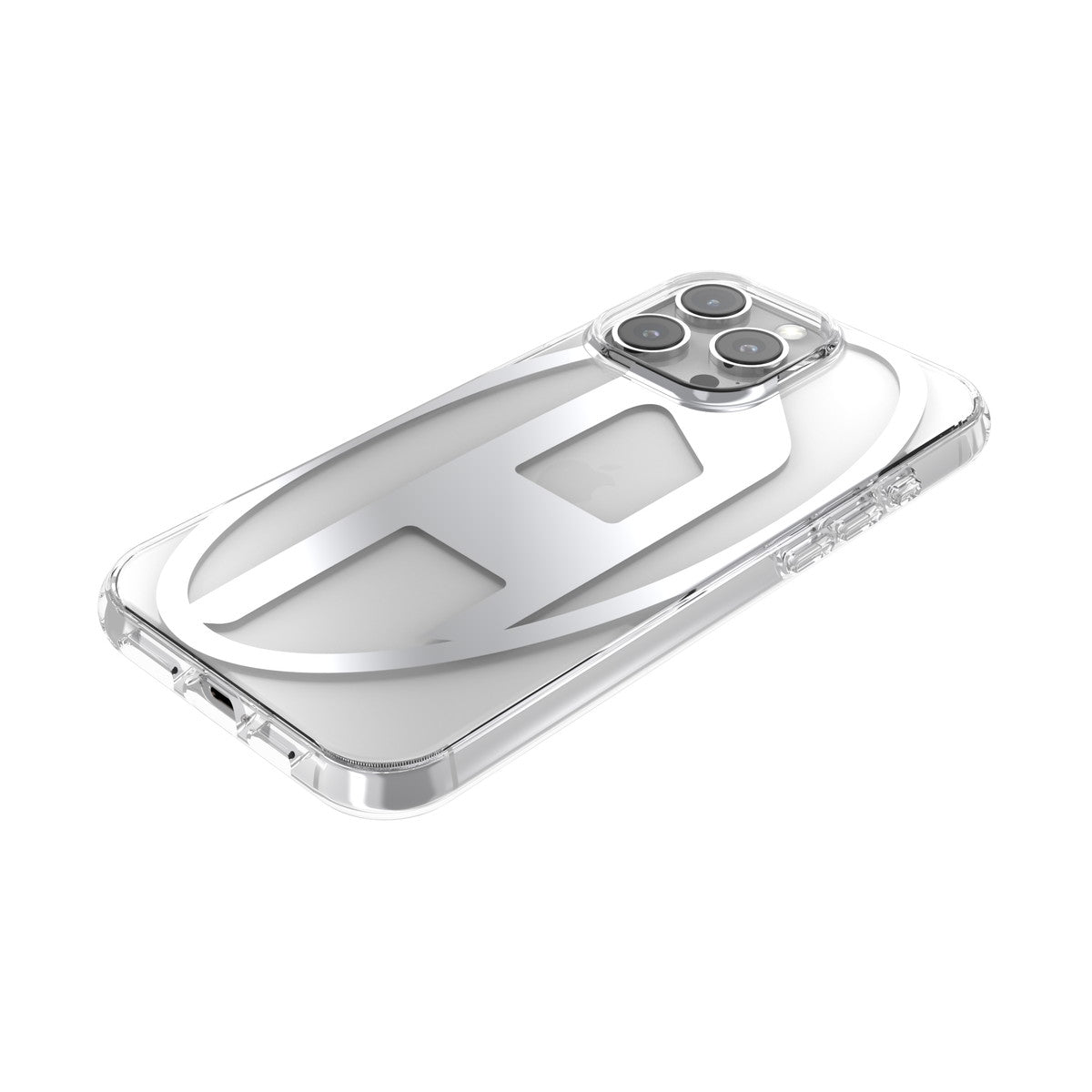 iPhone 16 Pro Maxケース Oval D Mirror Clear クリア/シルバー