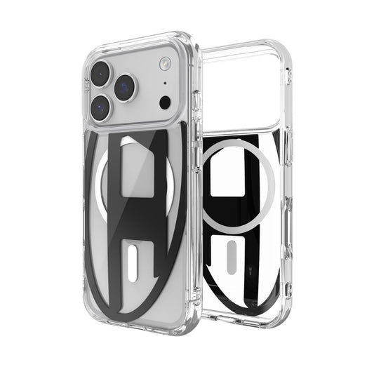 iPhone 17 Proケース Oval D Metallic Magsafe クリア/ブラック