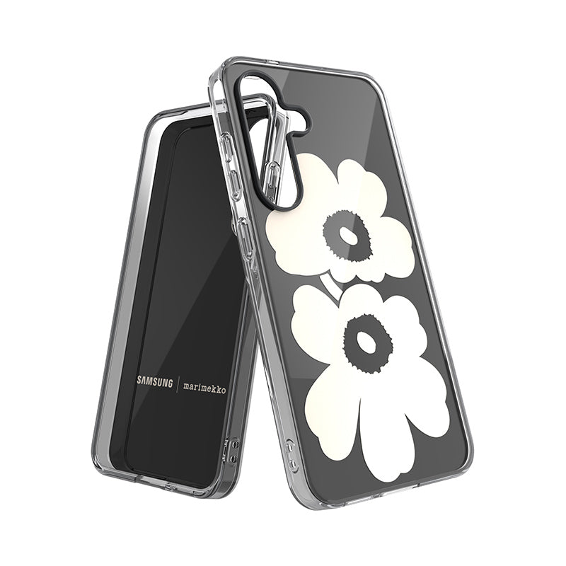 Marimekko Galaxy S25ケース Marimekko Unikko 3D Dual Layer Case