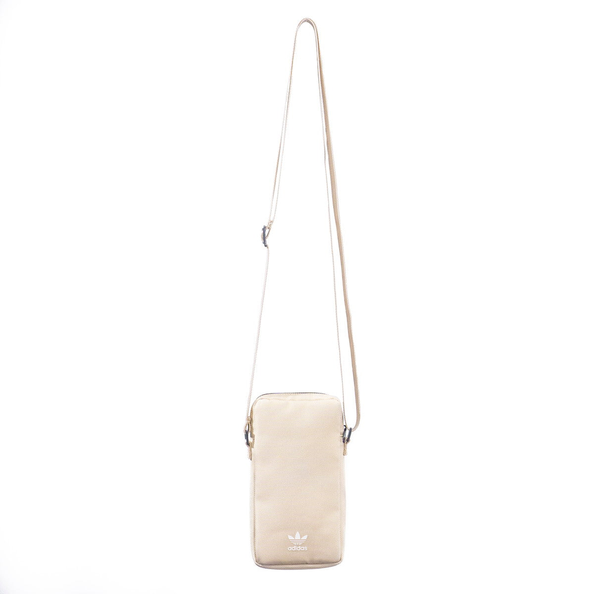 adidas ユニバーサルフォンポーチ Universal Pouch Big Logo トープホワイト