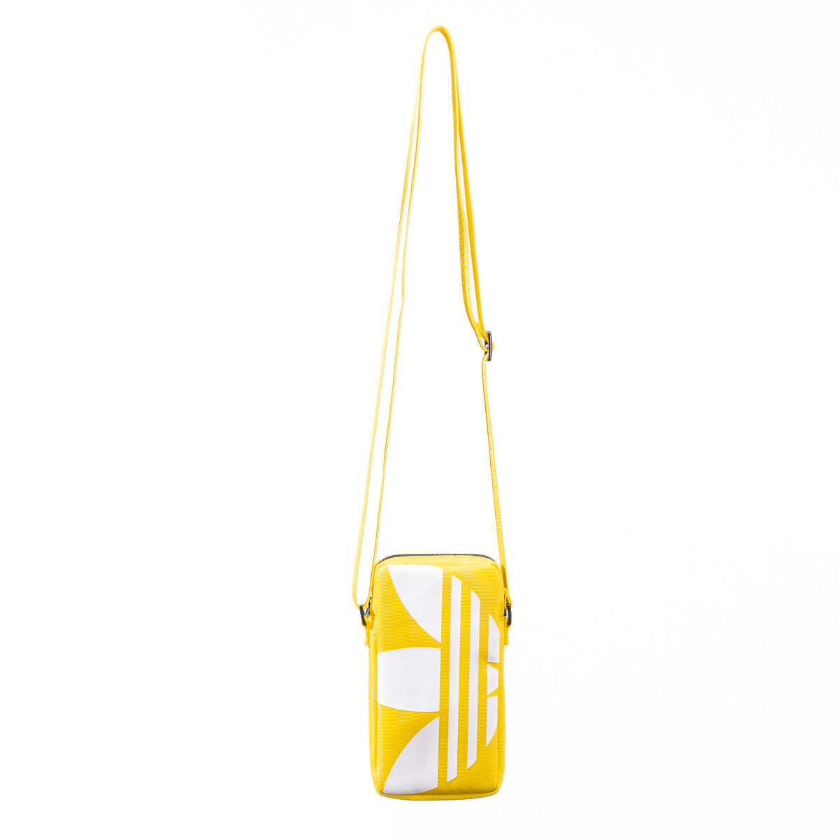 adidas ユニバーサルフォンポーチ Universal Pouch Big Logo ゴールドホワイト