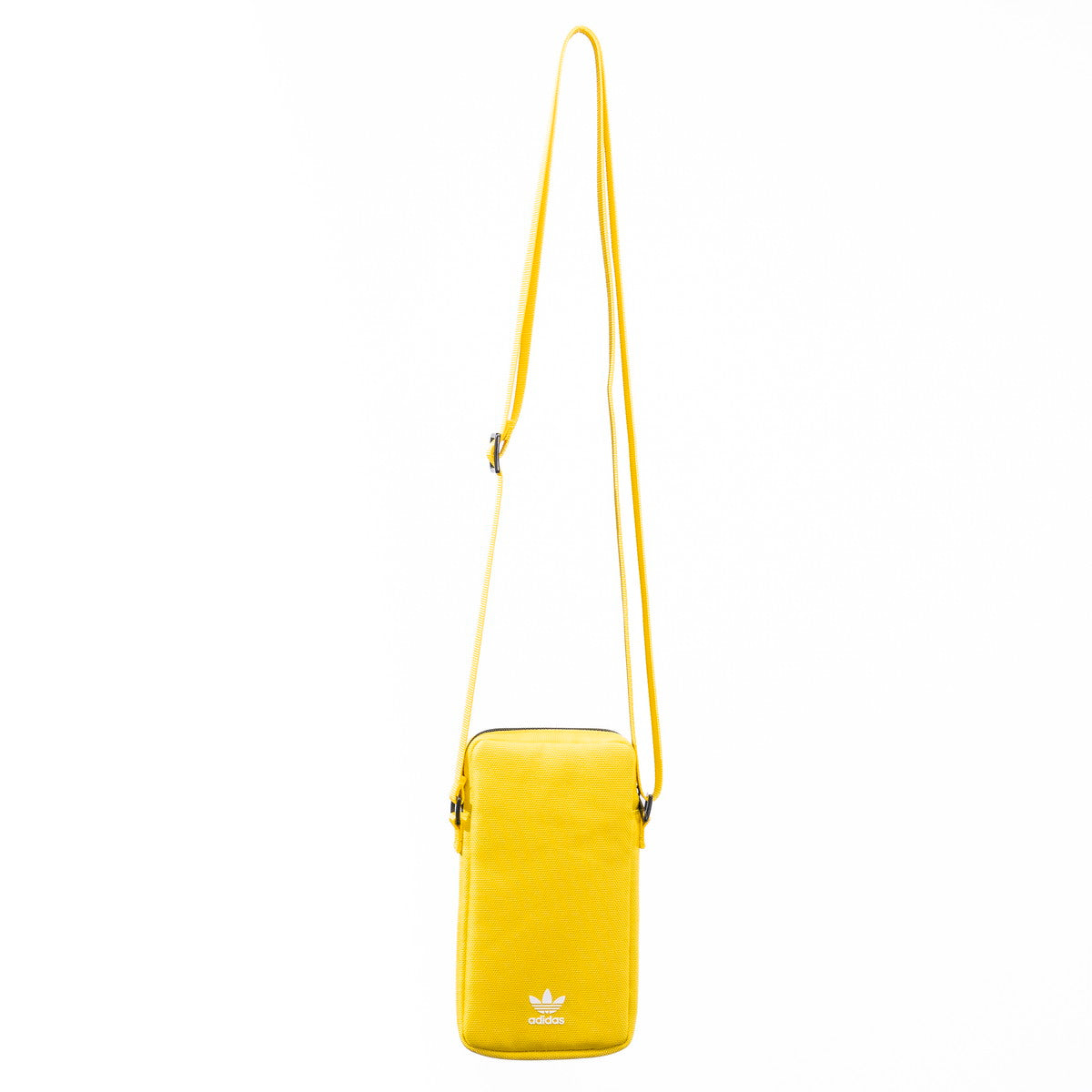 adidas ユニバーサルフォンポーチ Universal Pouch Big Logo ゴールドホワイト