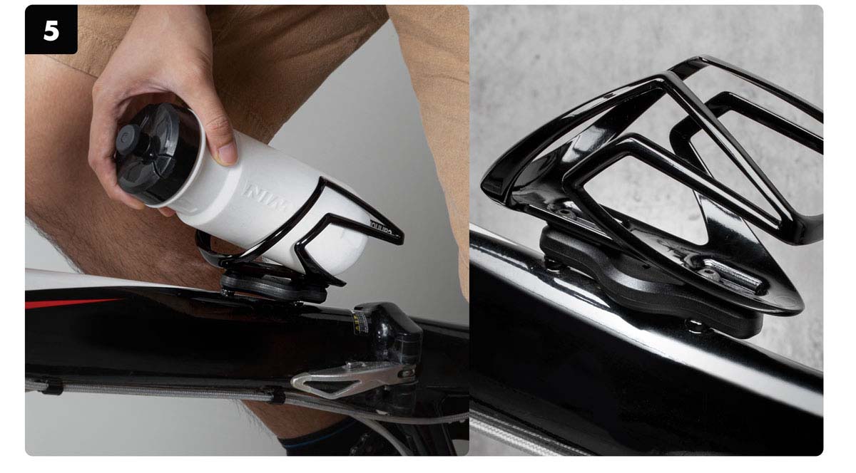 AirTagケース BIKE TAG Bottle Mount ブラック