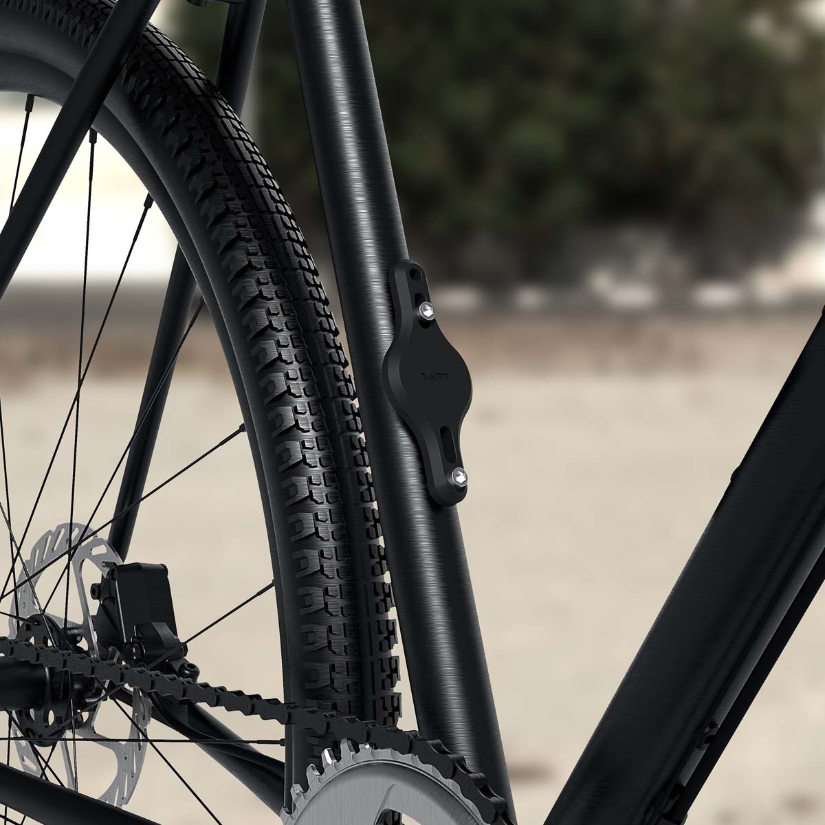 AirTagケース BIKE TAG Bottle Mount ブラック