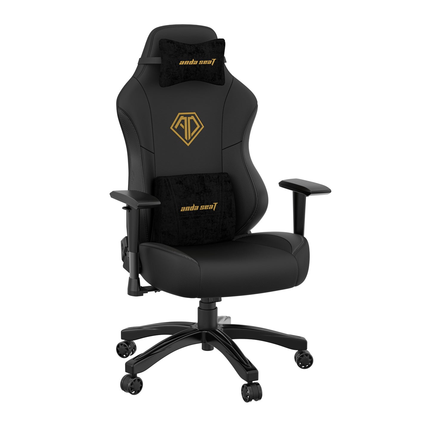 ゲーミングチェア Andaseat Phantom 3 ブラック & ゴールド 椅子 アンダシート ファントム3