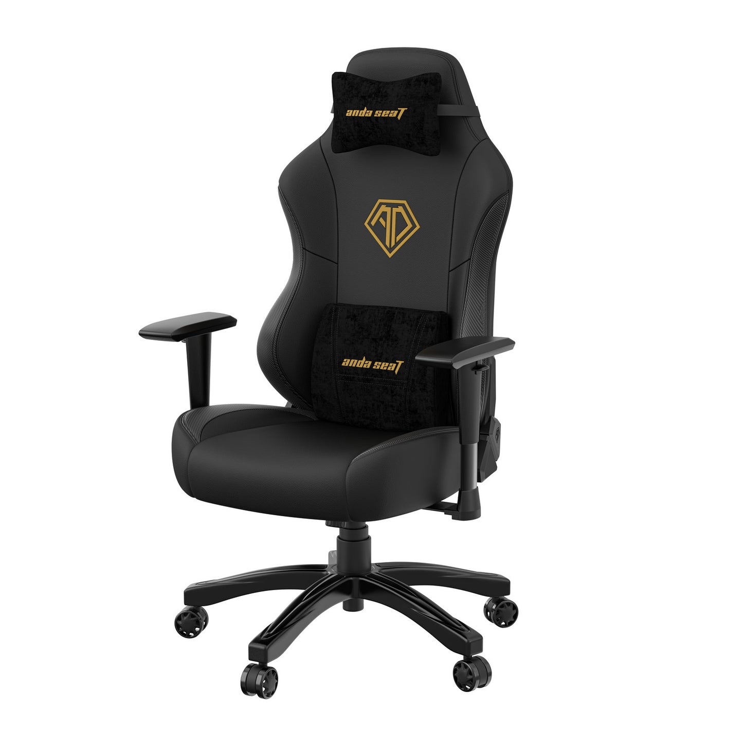ゲーミングチェア Andaseat Phantom 3 ブラック & ゴールド 椅子 アンダシート ファントム3