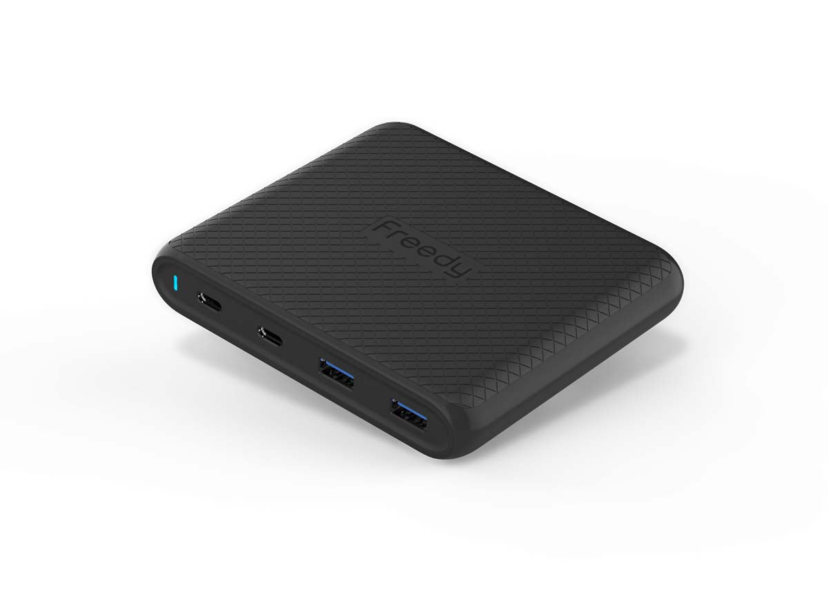 マルチポートチャージャー 90W 4台同時充電 ブラック EA1707BK
