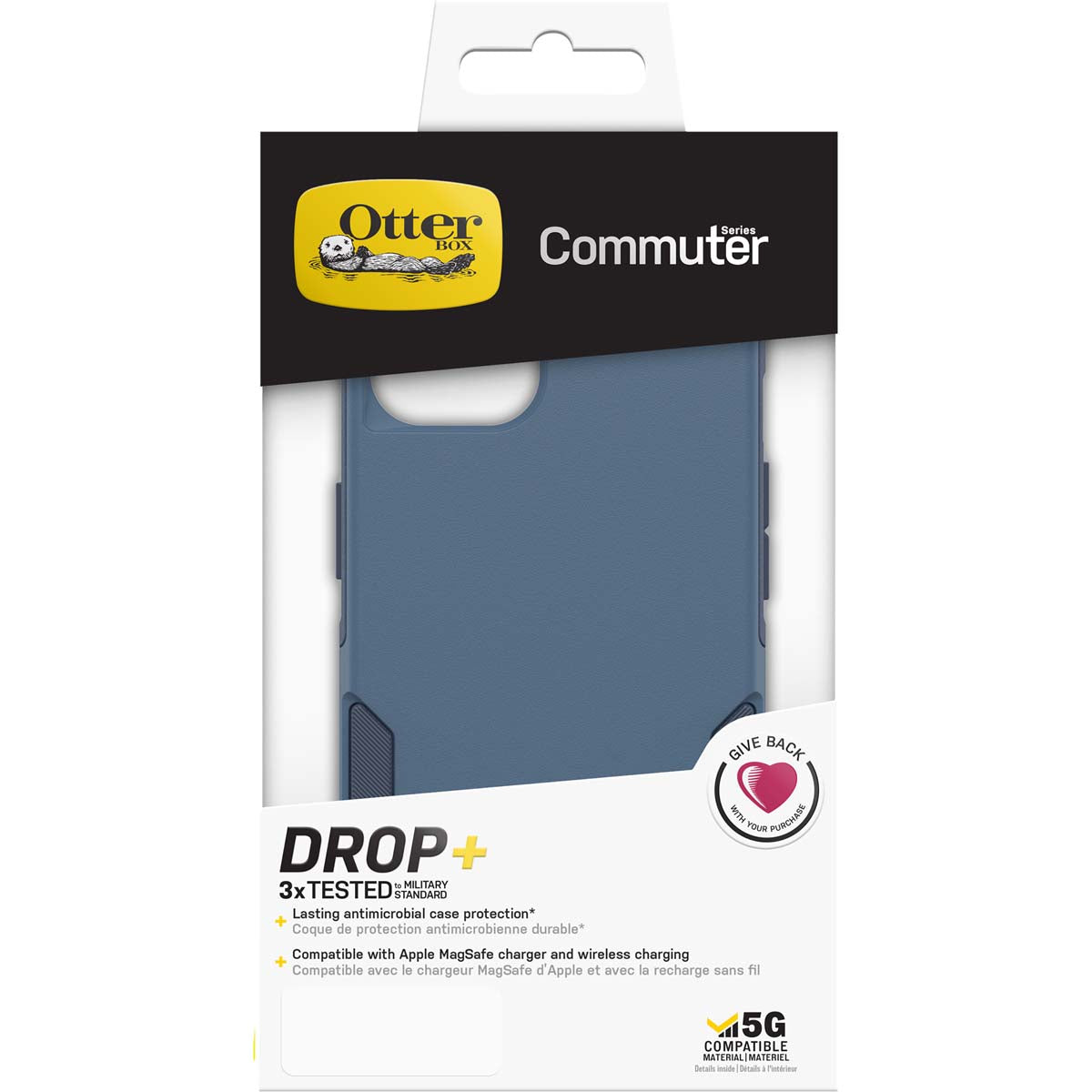 iPhone13ケース COMMUTER ROCK SKIP WAY ブルー