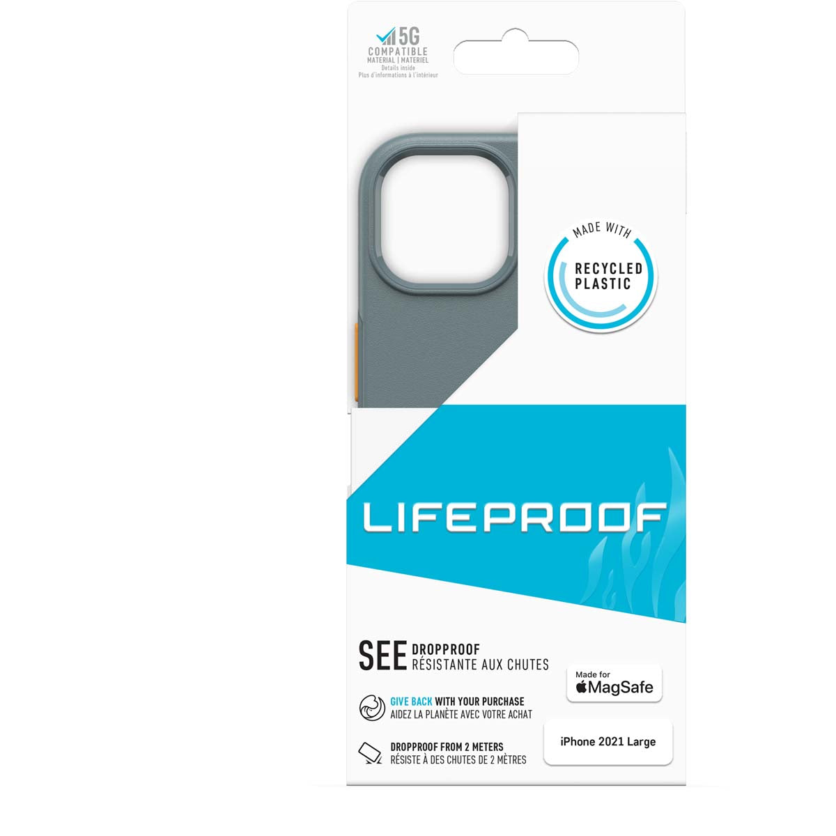 iPhone13ケース LifeProof SEE MagSafe アンカーアウェイ
