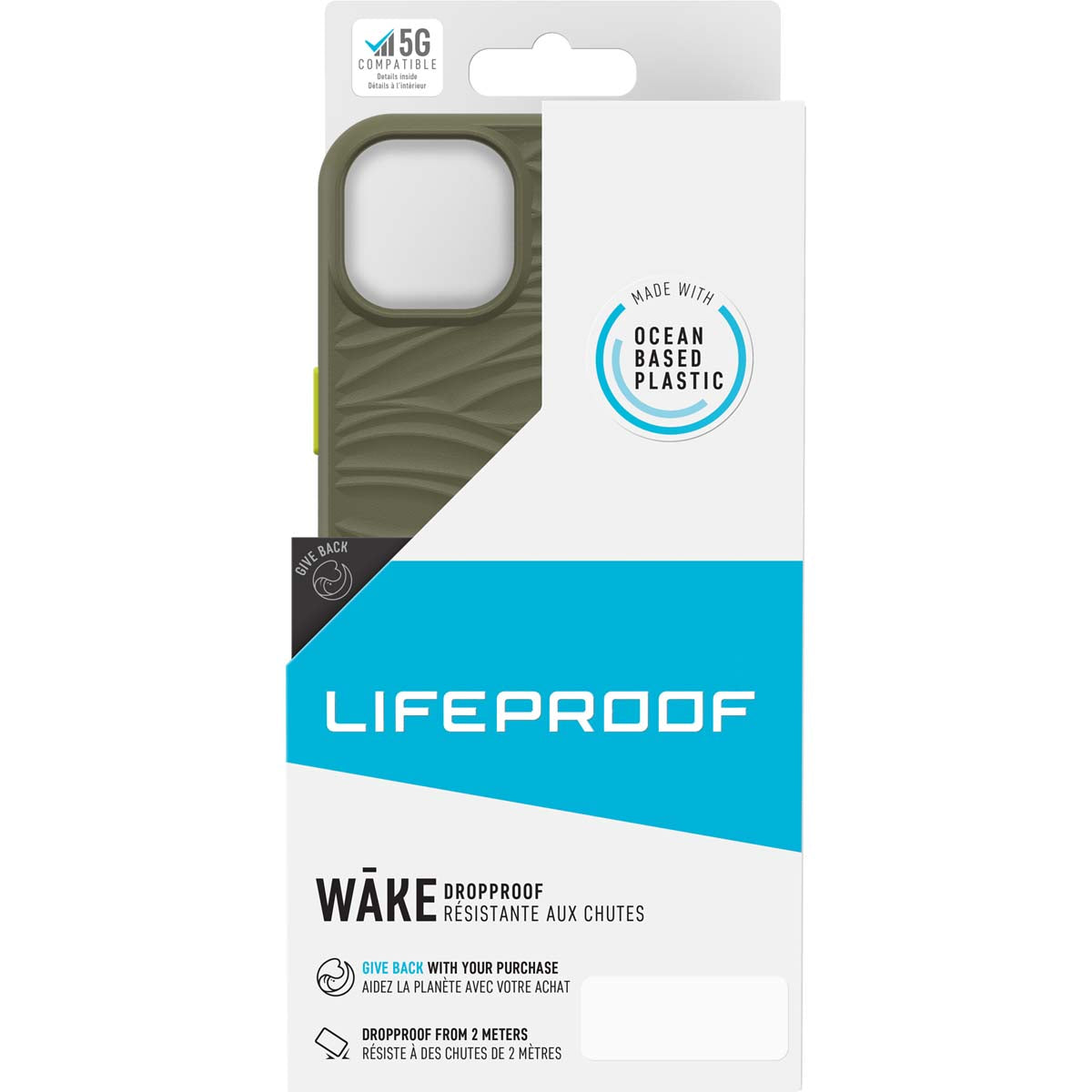 iPhone13ケース LifeProof WAKE ギャンビットグリーン