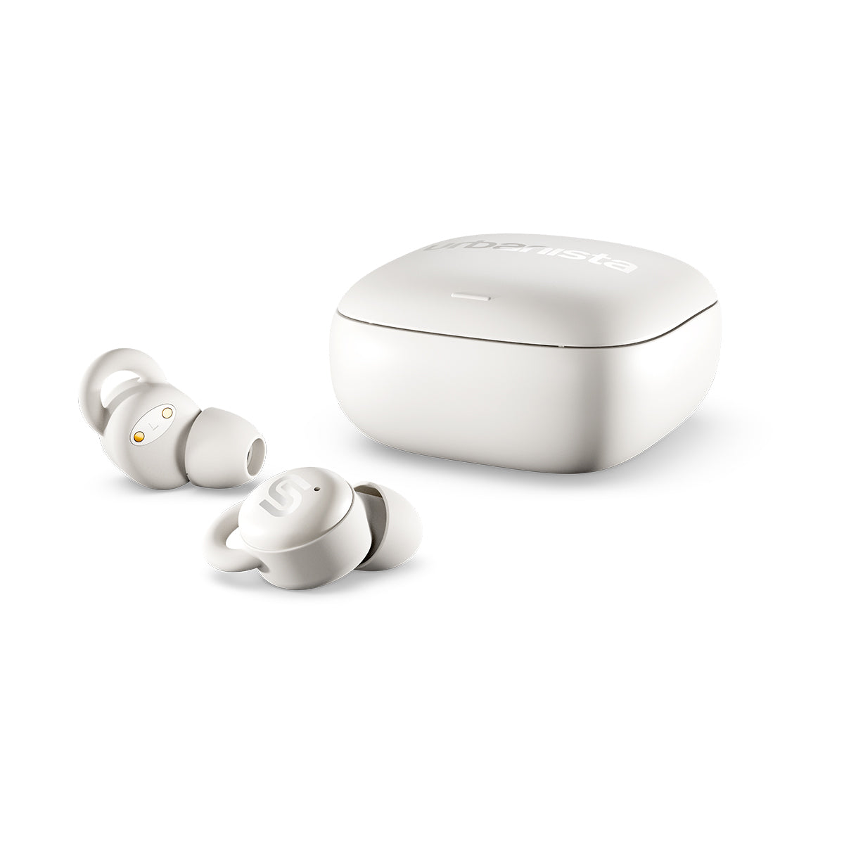 ワイヤレスイヤホン 寝ホン 小型 PORTO True Wireless Earbuds クラウドホワイト