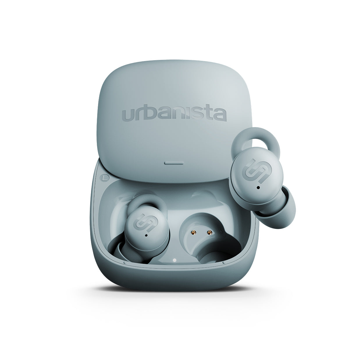 ワイヤレスイヤホン 寝ホン 小型 PORTO True Wireless Earbuds ミストブルー