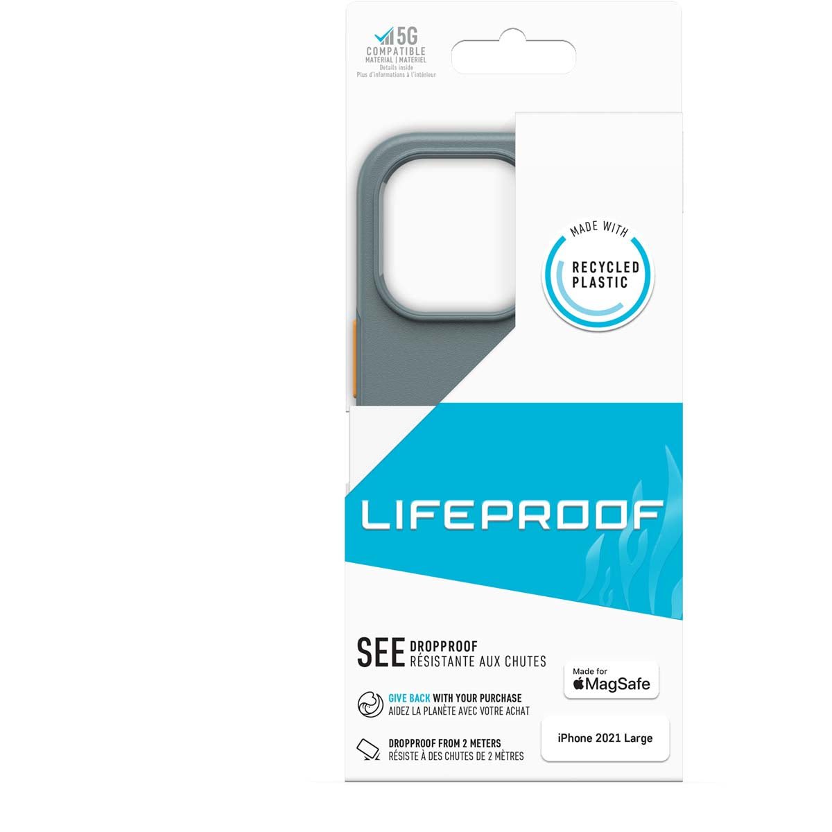 iPhone13Proケース LifeProof SEE MagSafe アンカーズアウェイ