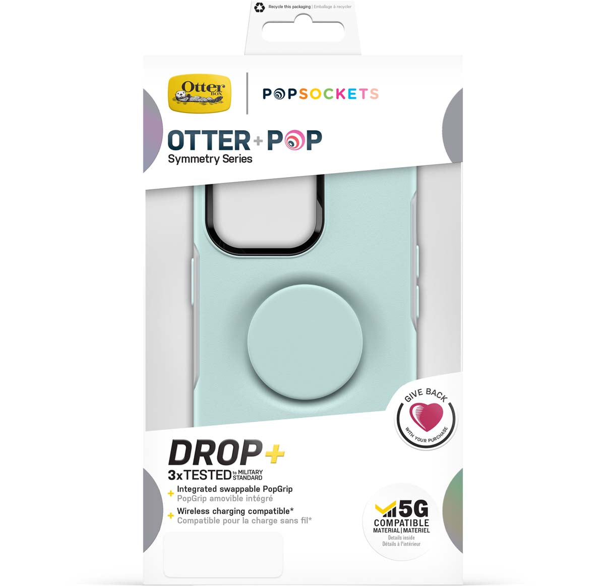 iPhone13Proケース OTTER+POP SYMMETRY トランクィルウォーターズ