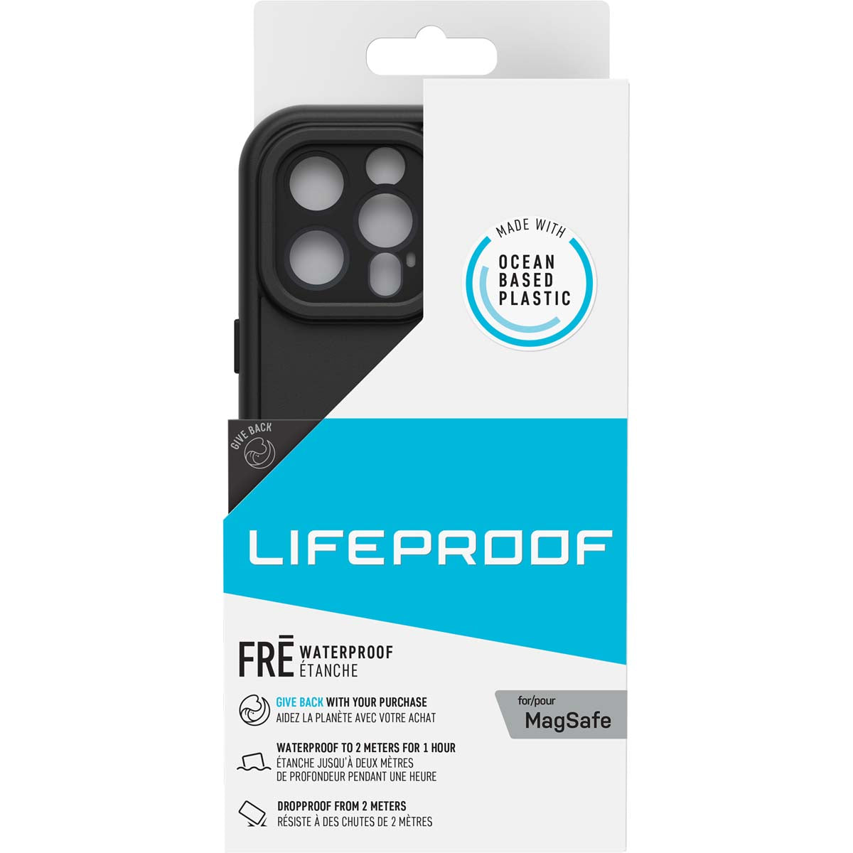 iPhone13ProMaxケース LifeProof FRE MagSafe ブラック