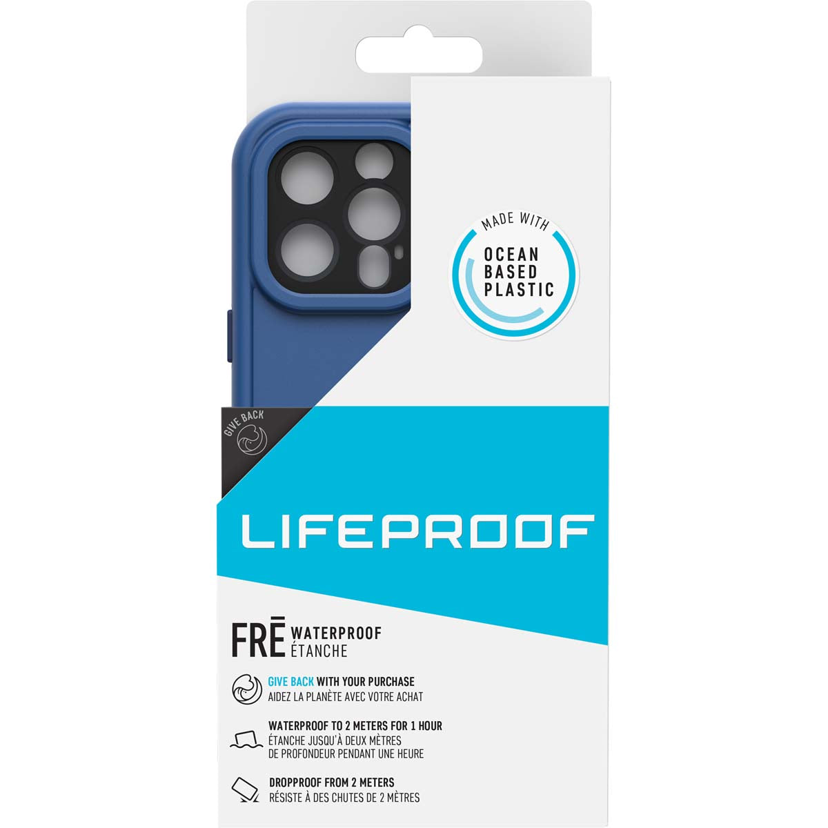 iPhone13ProMaxケース LifeProof FRE オンワードブルー