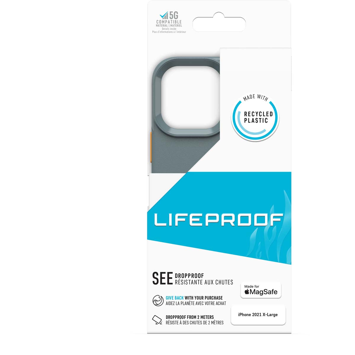 iPhone13ProMaxケース LifeProof SEE MagSafe アンカーアウェイ
