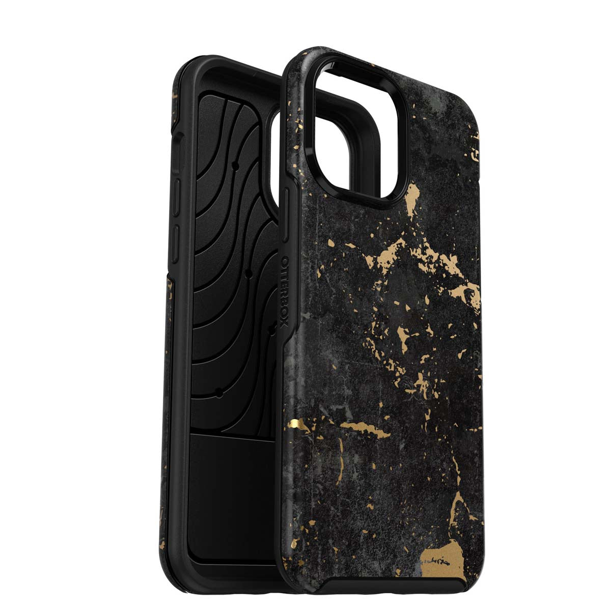 iPhone13ProMaxケース SYMMETRY GRAPHICS ENIGMA ブラック