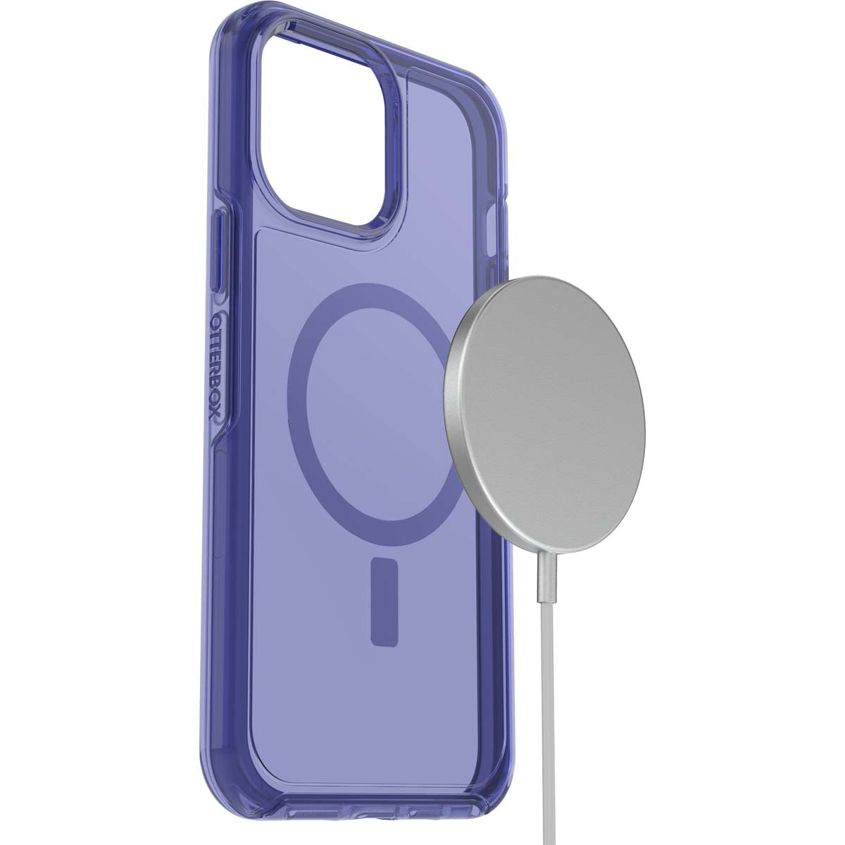 iPhone13ProMaxケース SYMMETRY PLUS CLEAR フィーリンブルー
