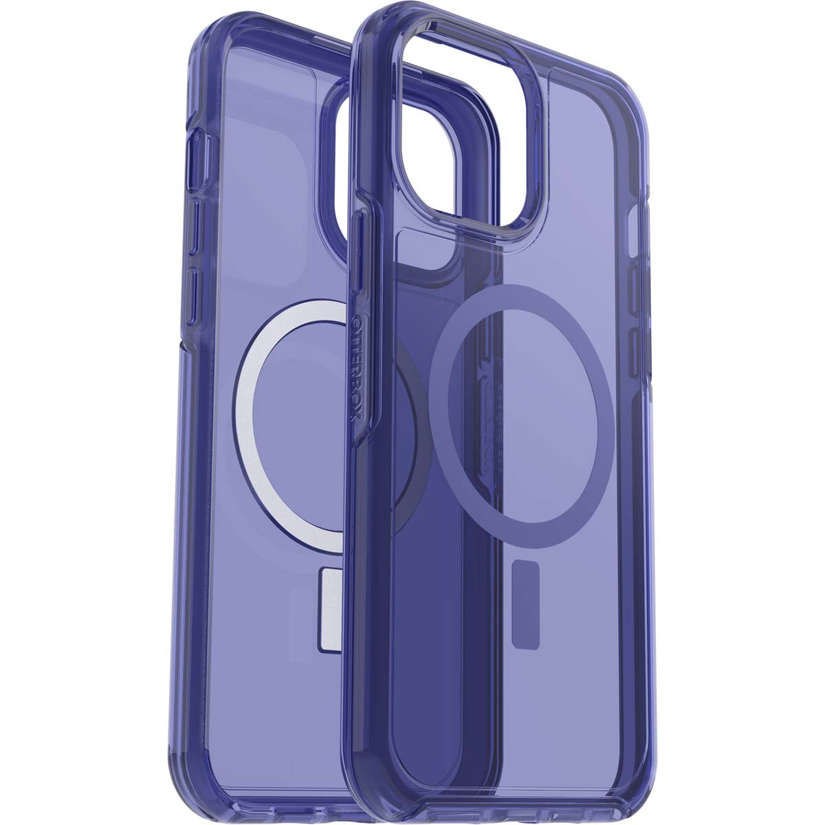 iPhone13ProMaxケース SYMMETRY PLUS CLEAR フィーリンブルー