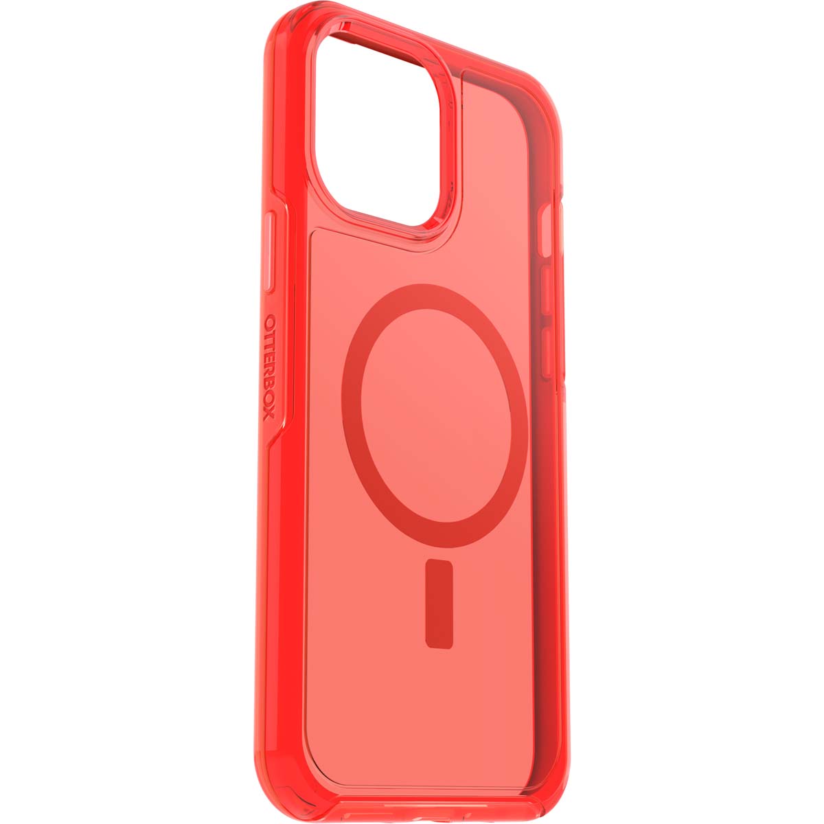 iPhone13ProMaxケース SYMMETRY PLUS CLEAR インザレッド