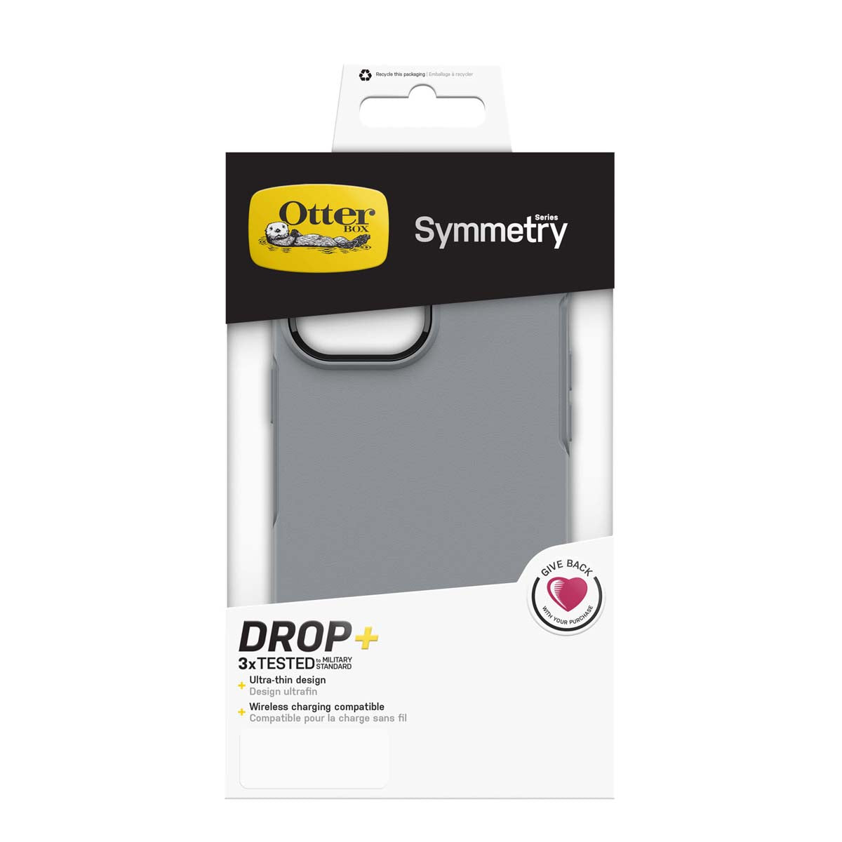 iPhone13ProMaxケース SYMMETRY レシルグレイ