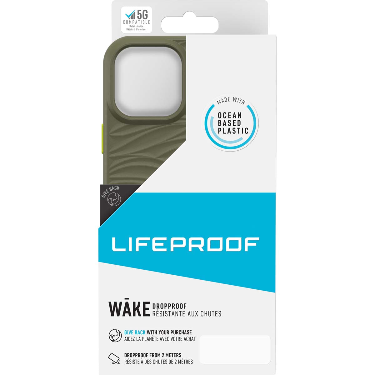 iPhone13ProMaxケース LifeProof WAKE ギャンビットグリーン