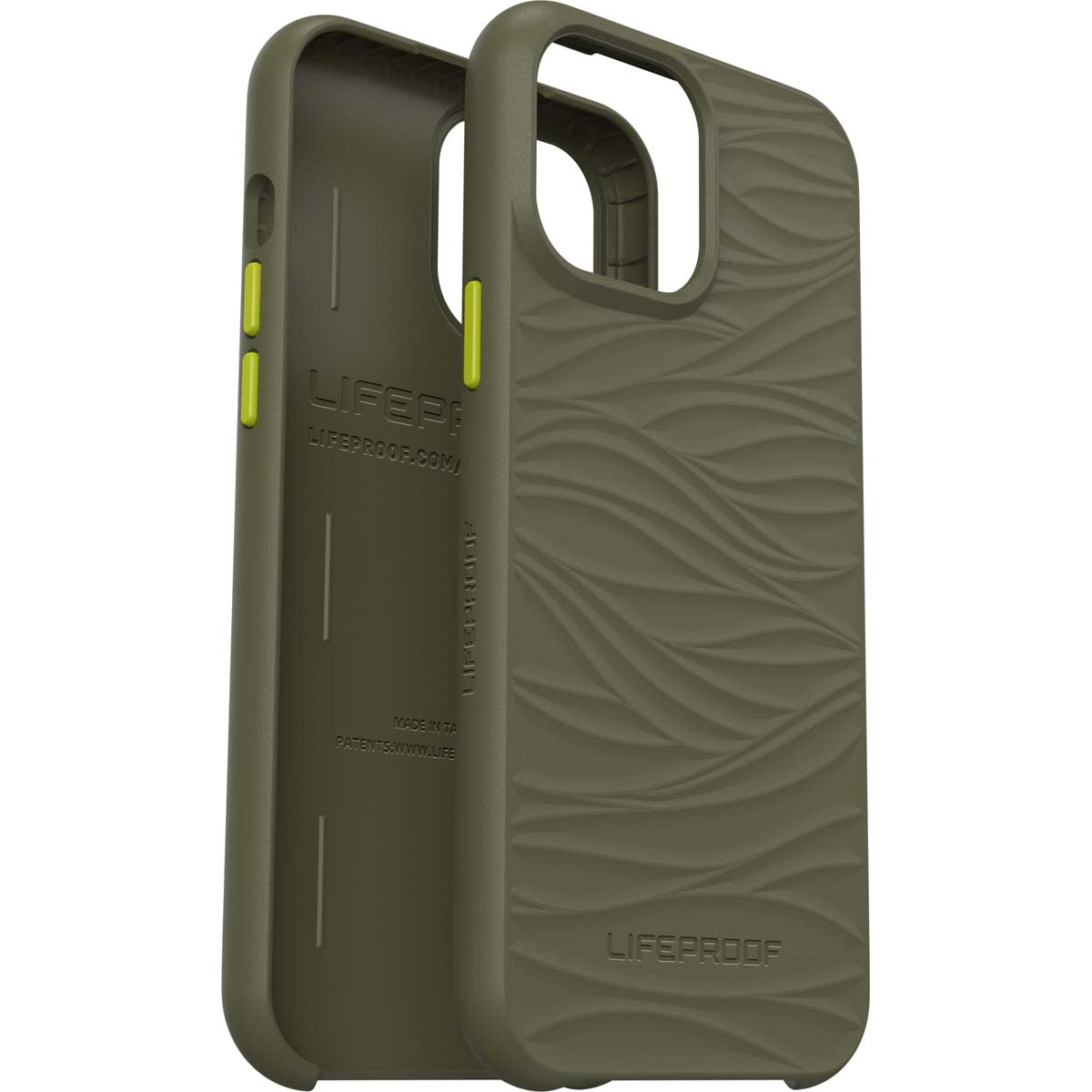 iPhone13ProMaxケース LifeProof WAKE ギャンビットグリーン