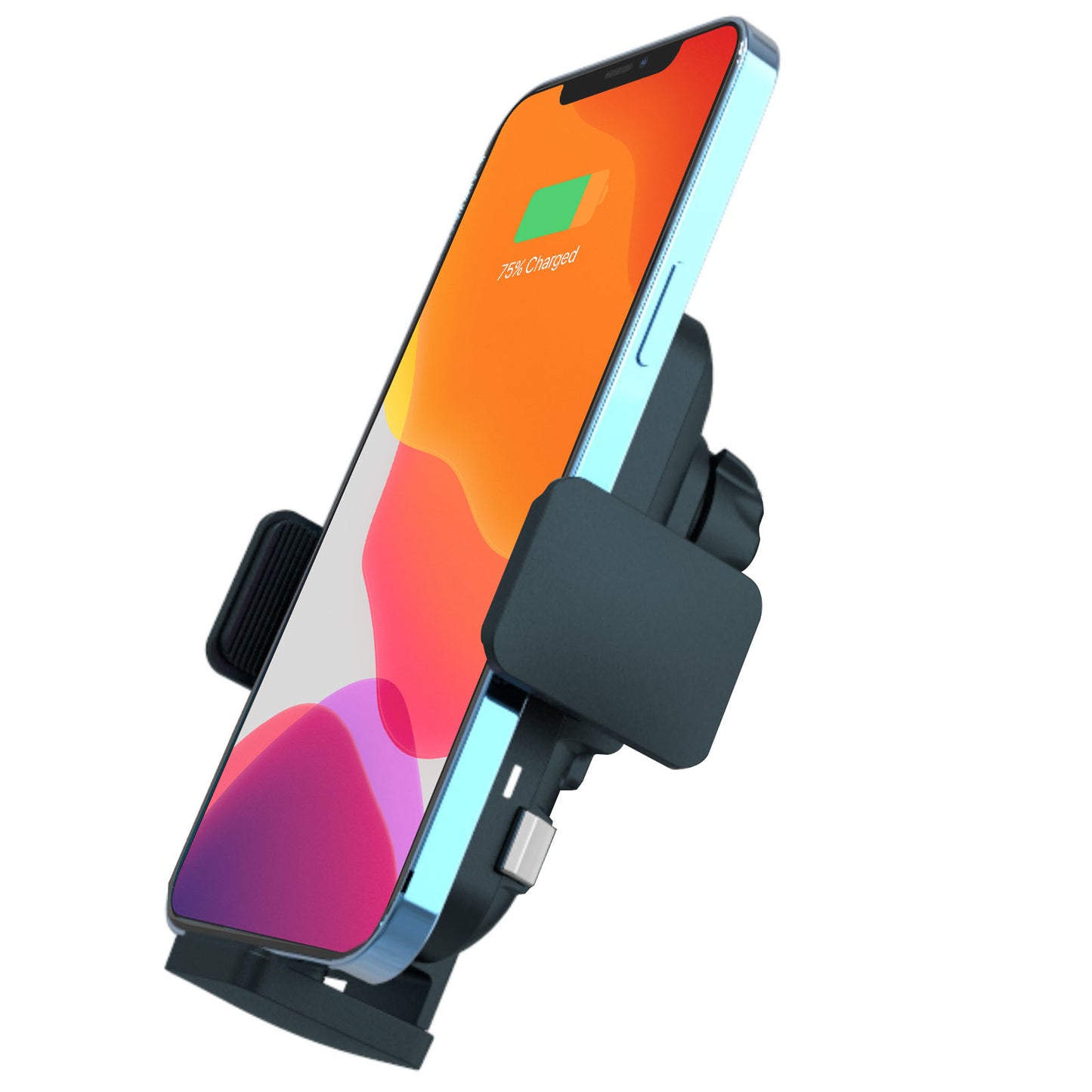 ワイヤレス充電器 車載 カーマウント スマホスタンド EA1305