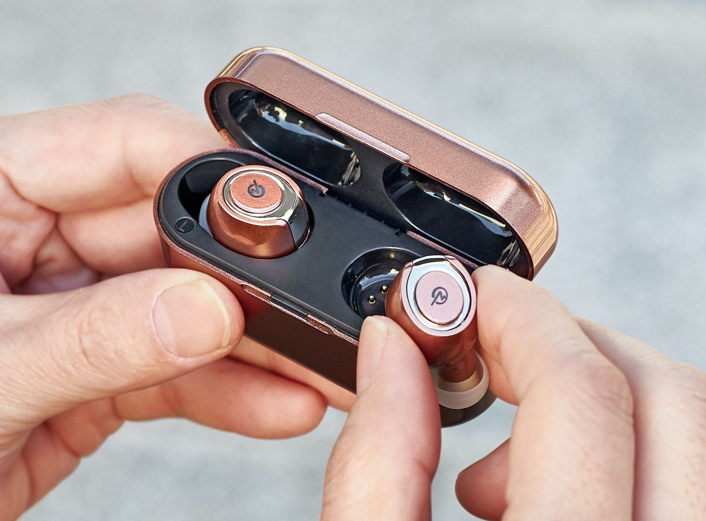 ワイヤレスイヤホン MS-TW11 連続11時間再生のスタミナモデル ブルー