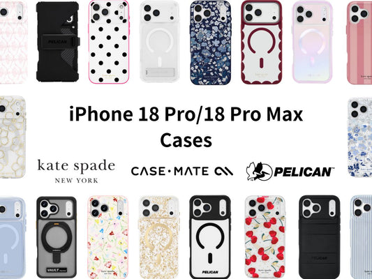 【新発売】「kate spade new york」「Case-Mate」「Pelican」のiPhone18Pro/18 Pro Max用ケースが登場