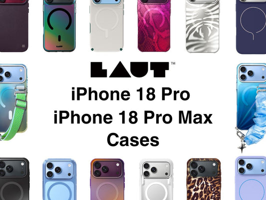 【新商品】LAUT より トレンド感のあるiPhone 18 Pro / Pro Max 用ケースが登場！
