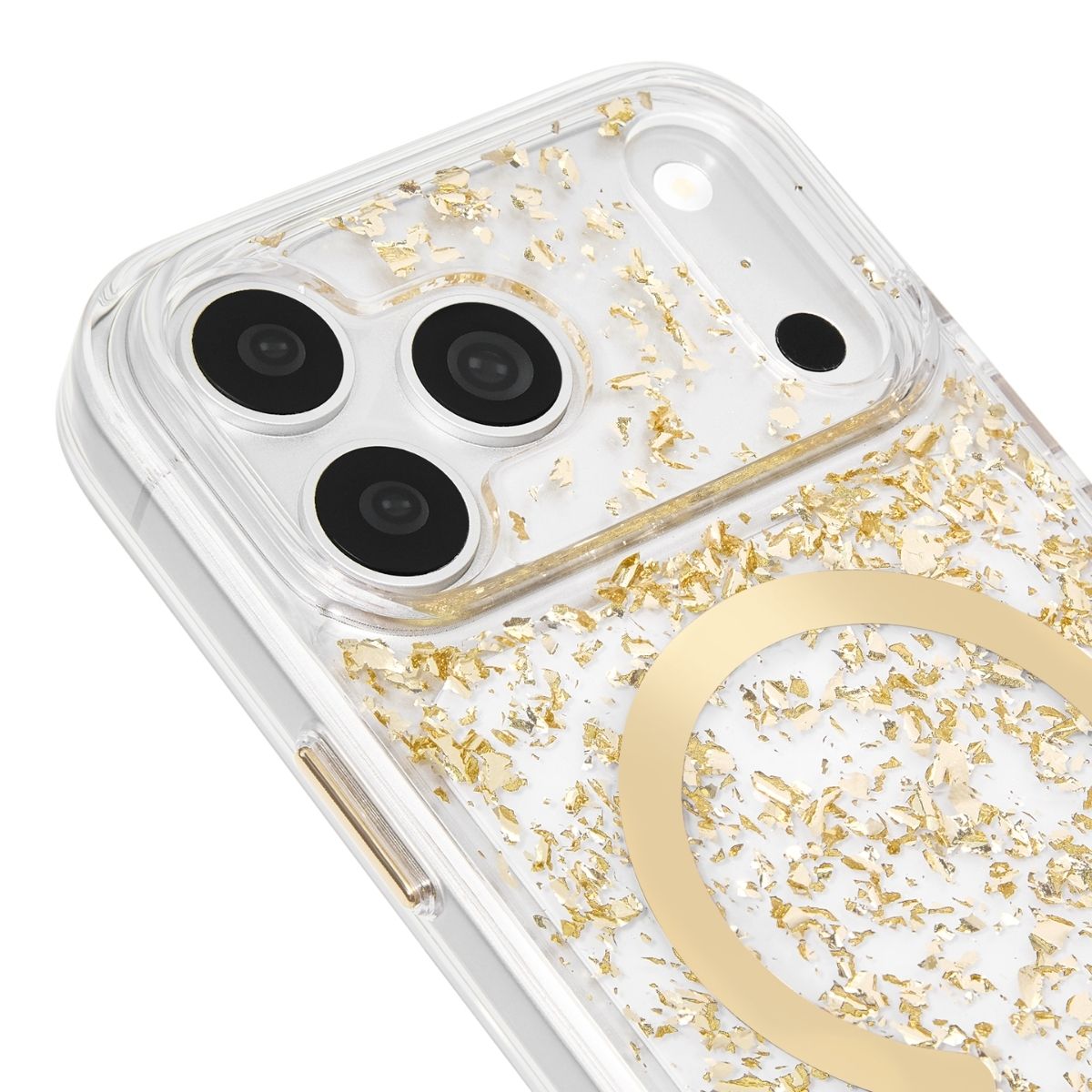 iPhone 18 Pro/17 Proケース Karat Flakes ゴールド – MiraiSell