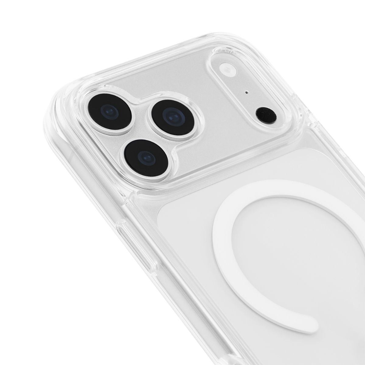 iPhone 18 Pro Max/17 Pro Maxケース Tough Plus クリア スタンド付き